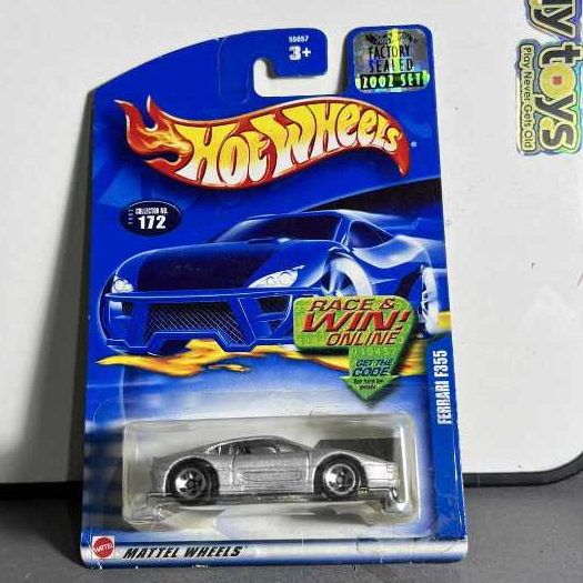 Hot Wheels Ferrari F355 Factory Sealed 2002 Rare FHTF