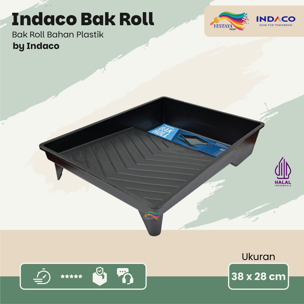 BAK CAT TEMPAT CAT TEMPAT ROLL INDACO