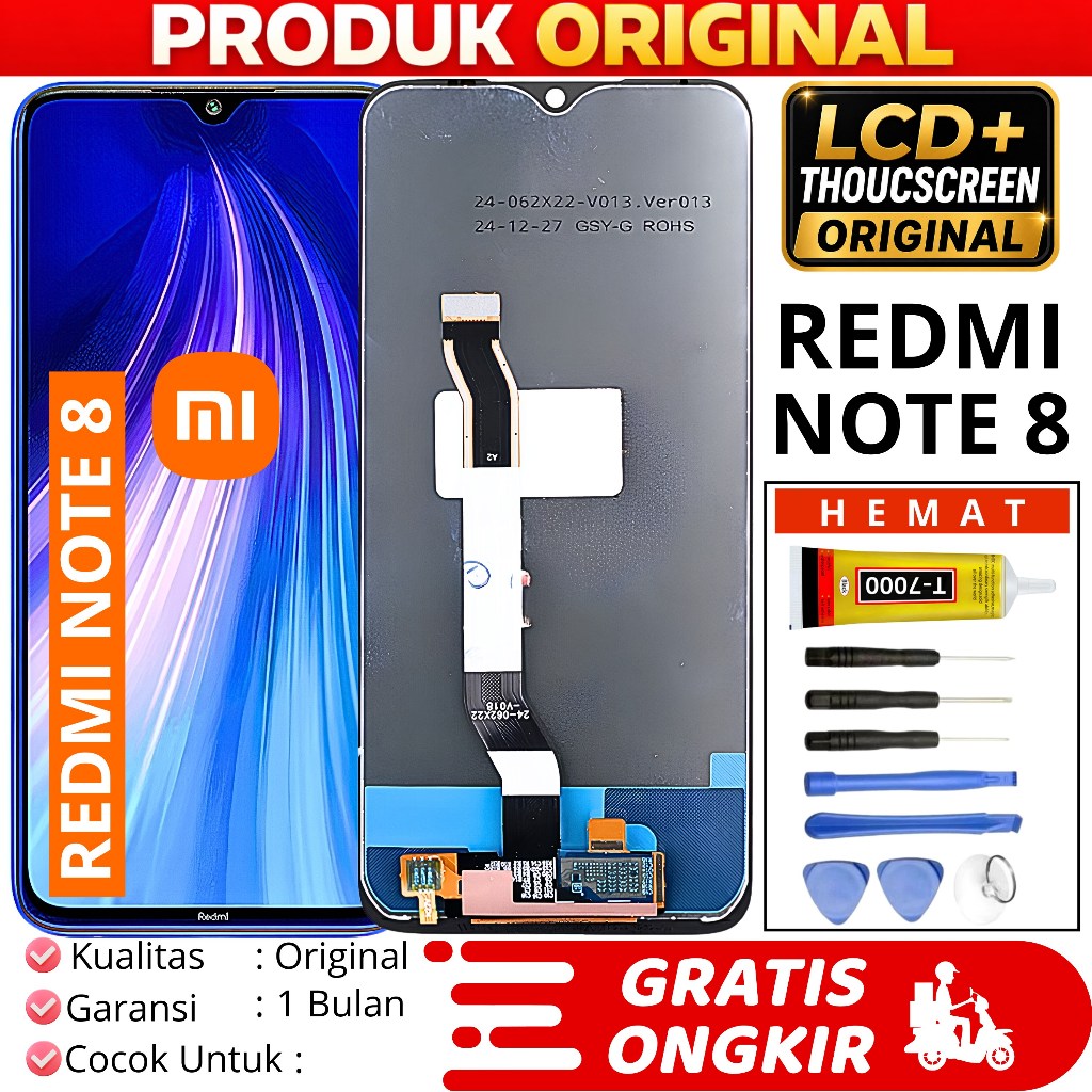 LCD XIAOMI REDMI NOTE 8 / REDMI NOTE 8 2021 + THOUCSCREEN ORIGINAL