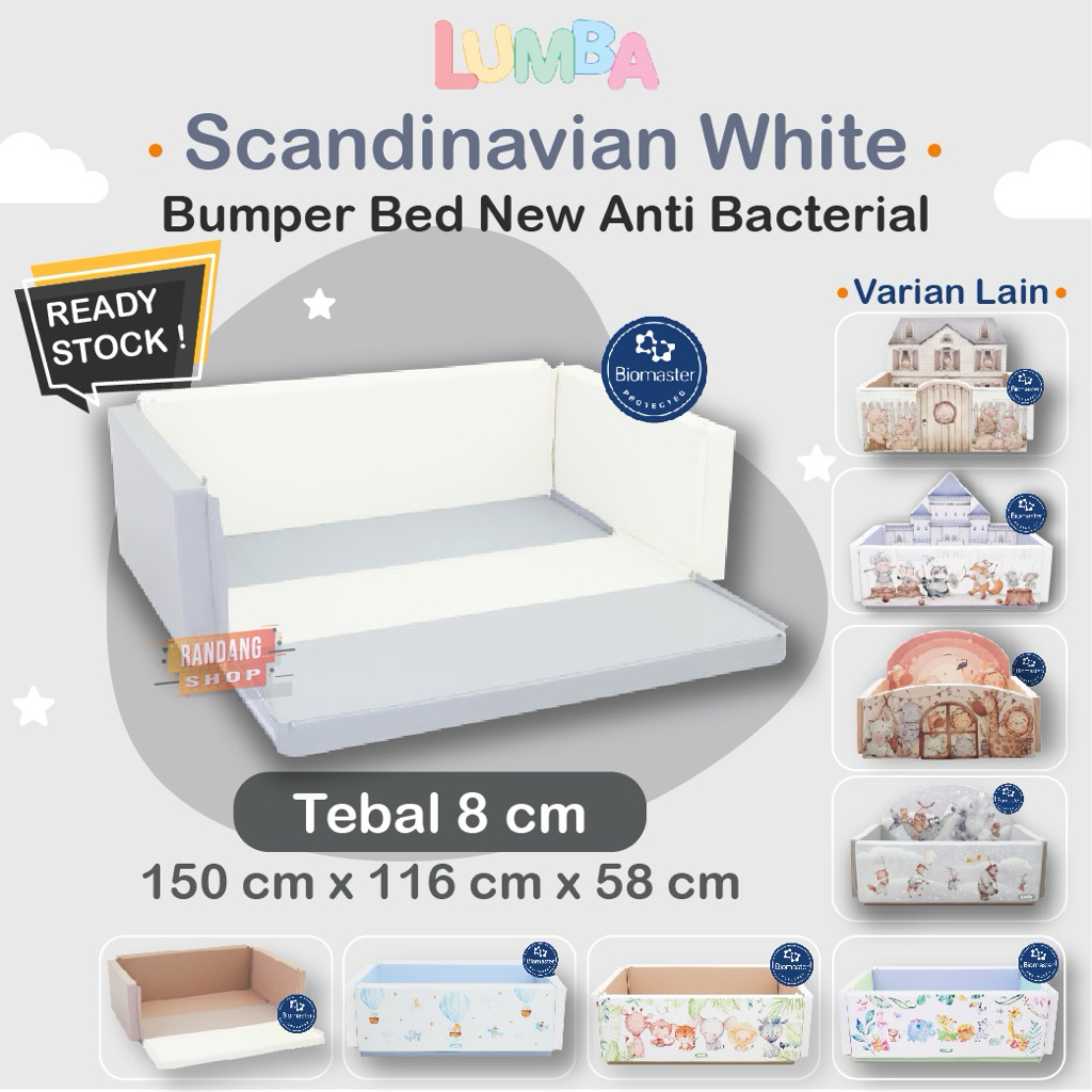 Lumba Bumper Bed Playmat Antibacterial | Bumpermat | Matras | Fence | Pagar | Box Bayi