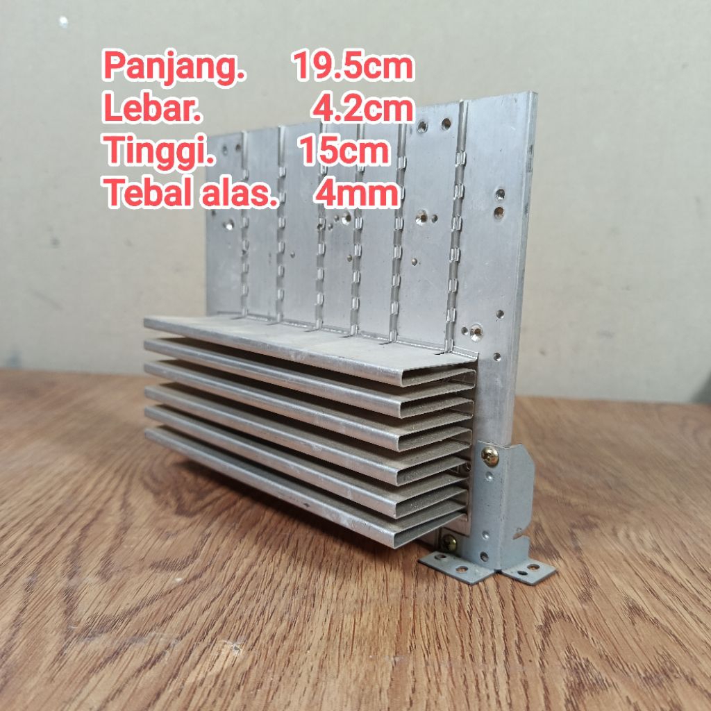 heatsink pendingin bekas ampli sony