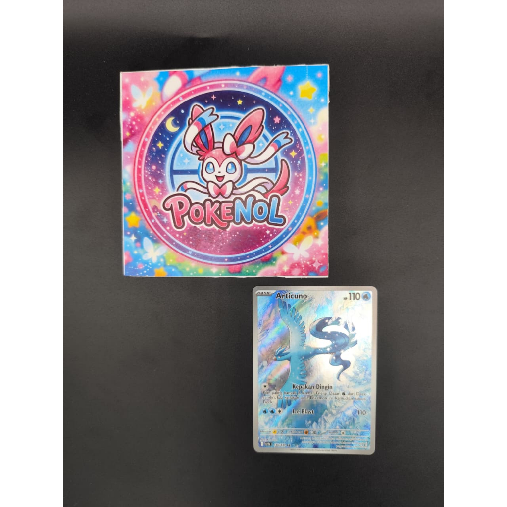 Kartu Pokemon TCG Articuno AR 146/139 Bahasa Indonesia