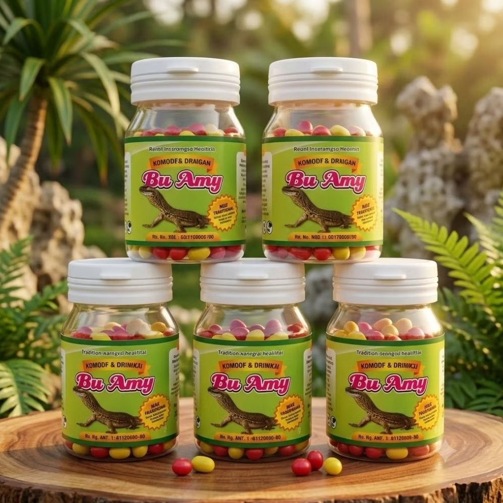 Herbal Kapsul Biawak Obat Gatal Kulit Kering Bernanah Jamur  Kadas Exim Kurap  Jerawat Kutu Air Luka