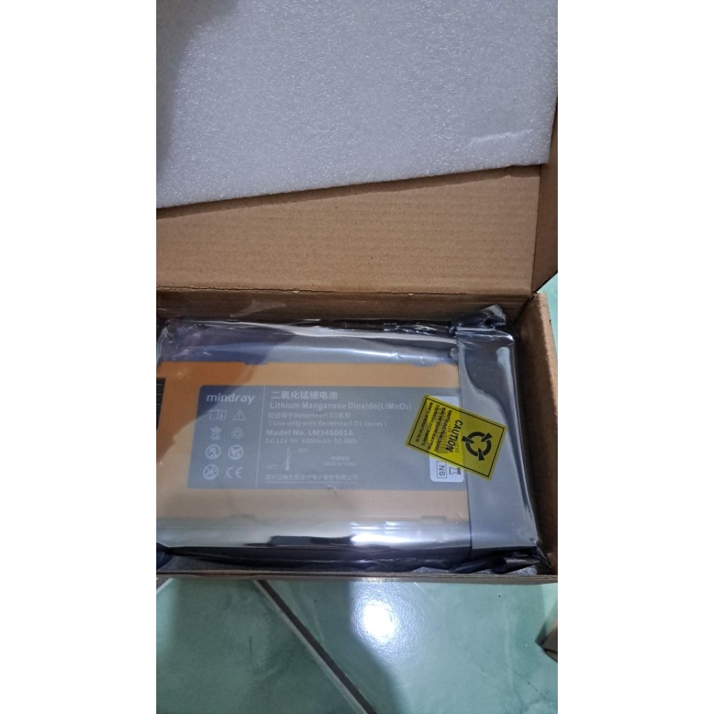 Baterai Mindray D1, Baterai Aed Mindray D1 Oryginal