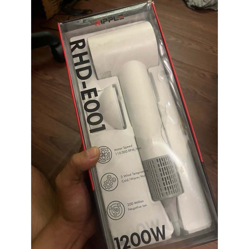 Hairdryer Ripple like new RHD-E001