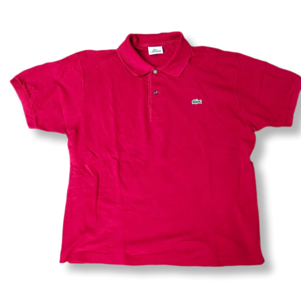 LACOSTE SMALL LOGO RED POLO SHIRT | KAOS POLO | MNZA #47