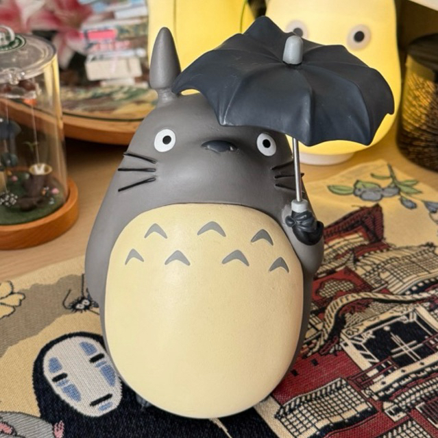 Studio Ghibli | My Neighbor Totoro  | Totoro Coin Bank large | Celengan totoro Abu-Abu Besar Origina