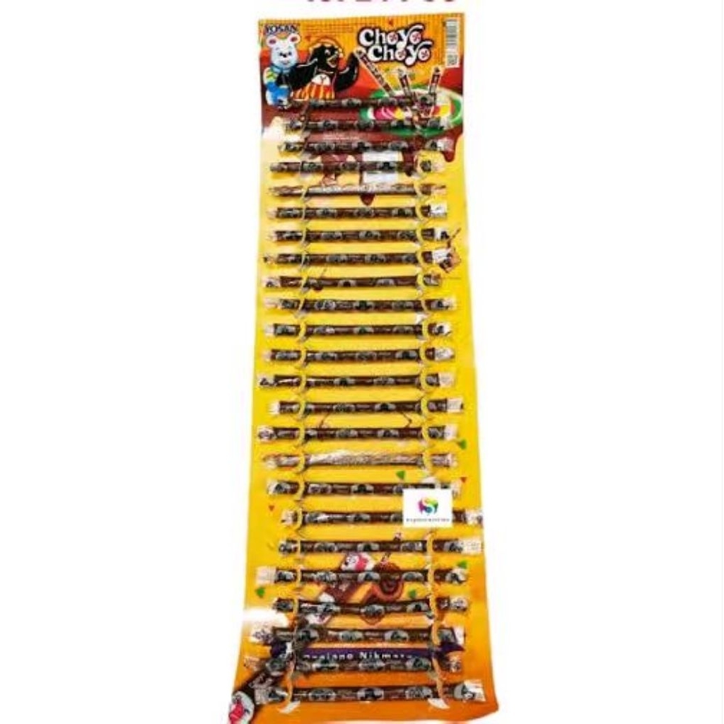 YOSAN CHOYO CHOYO COKLAT JADUL STICK ISI 24 PCS