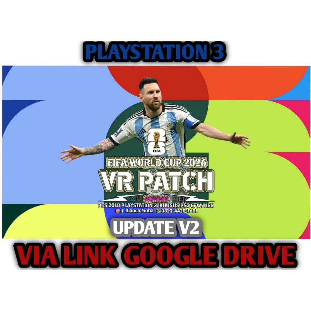 Game Bola PS3 eFootball VR PATCH