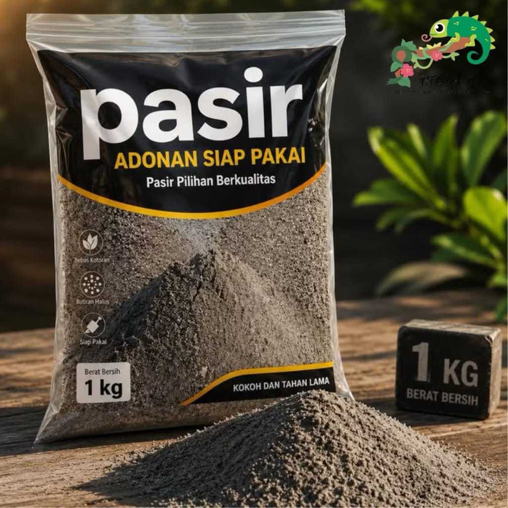 Pasir ayakan super halus siap pakai 1 KG bisa cod