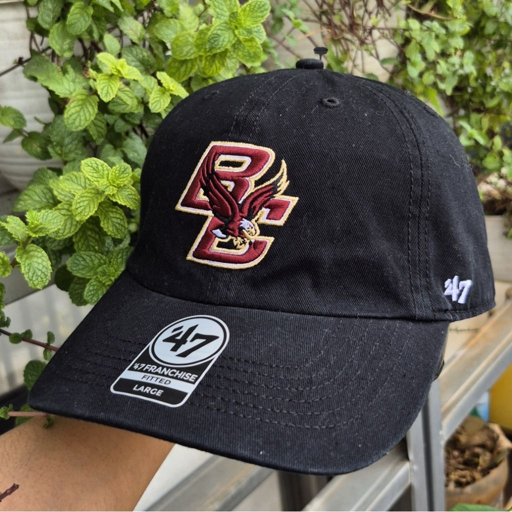 DEADSTOCK Topi 47 Franchise Fitted Boston College Eagles Original