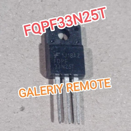 FDPF33N25T FDPF33N25 FDPF 33N25T 33N25T 33N25 MOSFET TO220 BU33-(Bisa bayar di Tempat