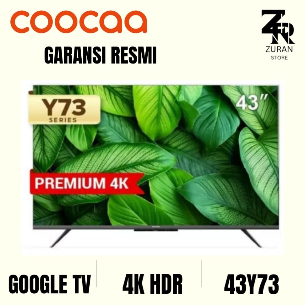 COOCAA 43Y73 4K GOOGLE TV 43 inch