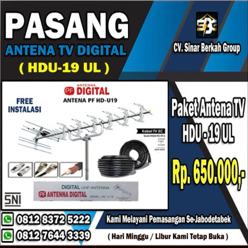 Pasang Antena TV Murah