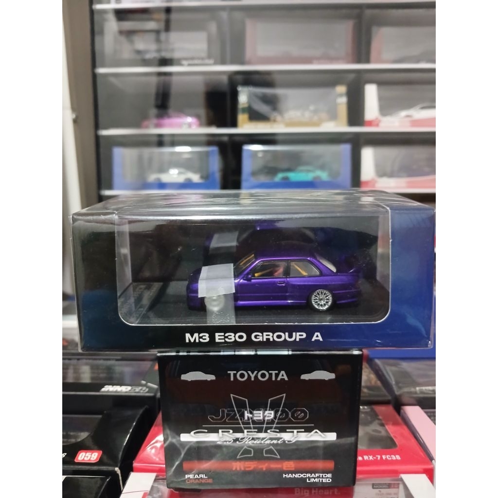 Mortal BMW E30 Group A Purple 1/64