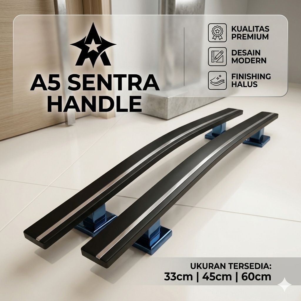 Handle Pintu Lengkung Minimalis