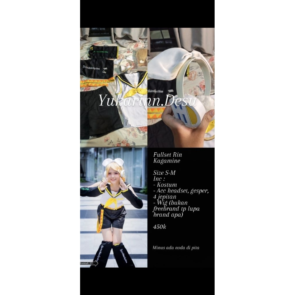 FULLSET RIN KAGAMINE DEFAULT | VOCALOID