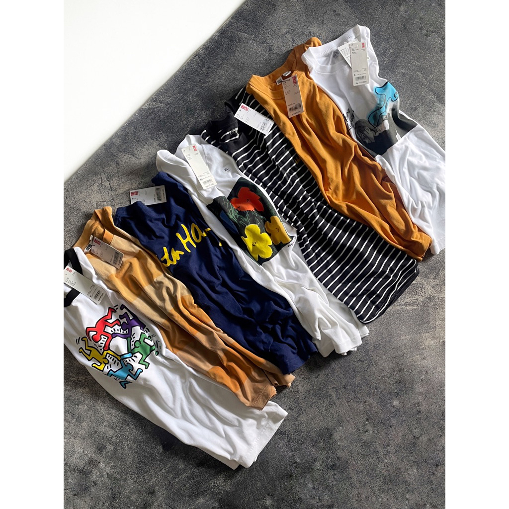 T shirt Uniklo Collab dan Sallur