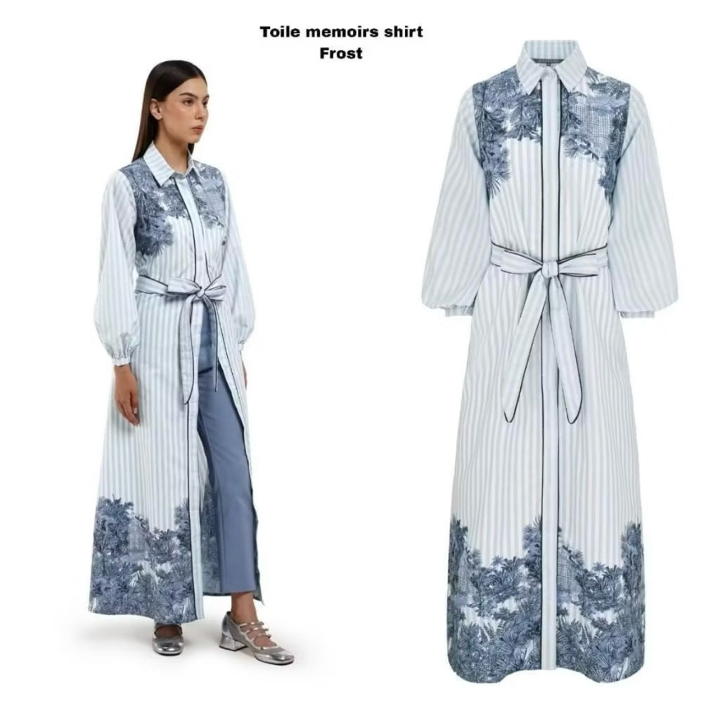 Dress BJ toile forest