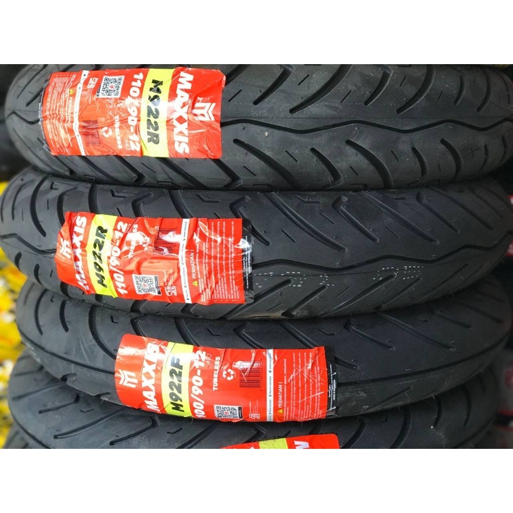 Ban Maxxis M922R M922 Tubeless Ring 12 Motor Matic  - Ban Luar Maxxis Ring 12 Original