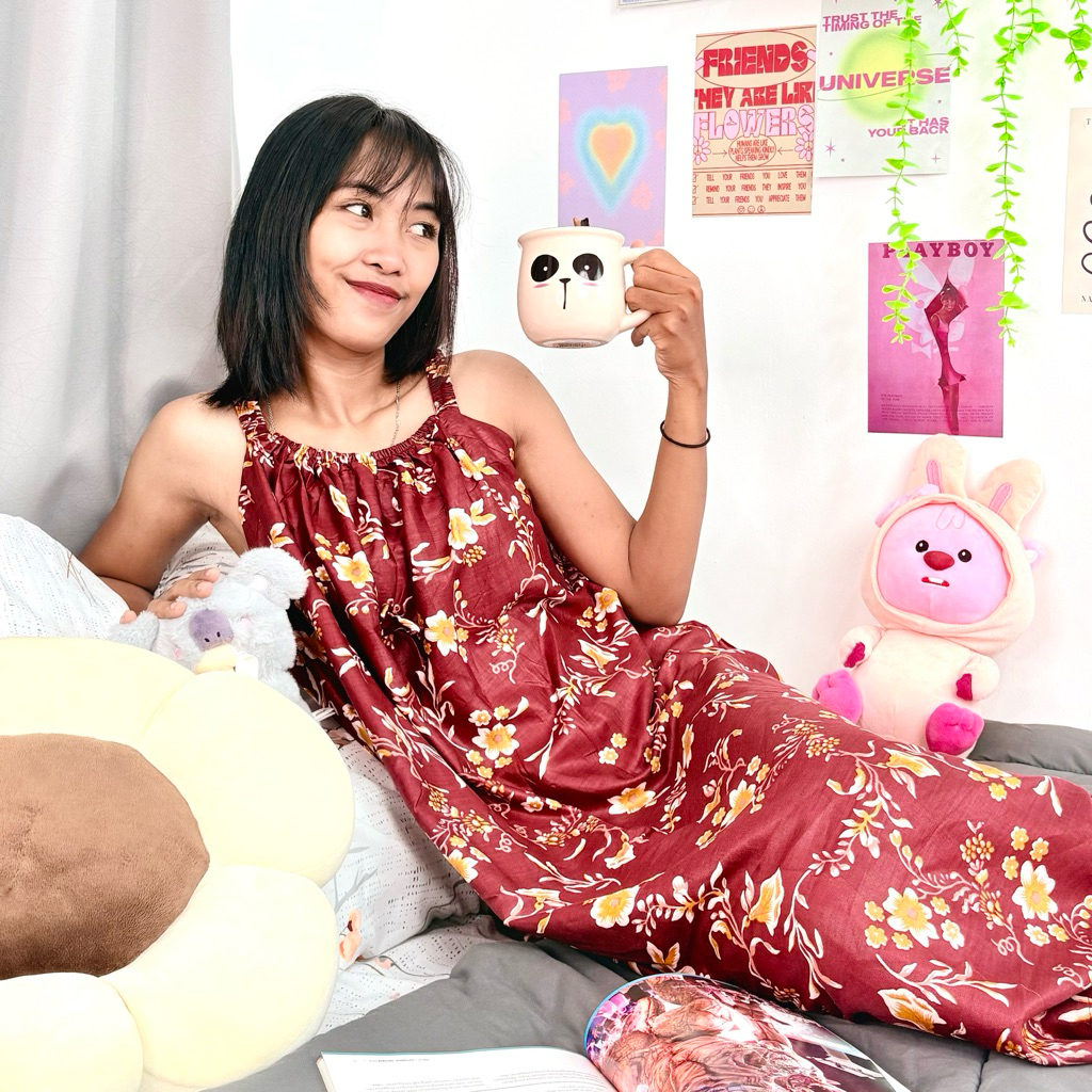 Daster Yukensi Jumbo Busui Tanpa Lengan