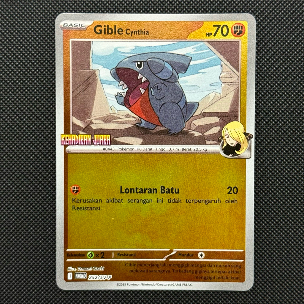 Gible Cynthia Promo Kehadiran Juara STAMP Indonesia