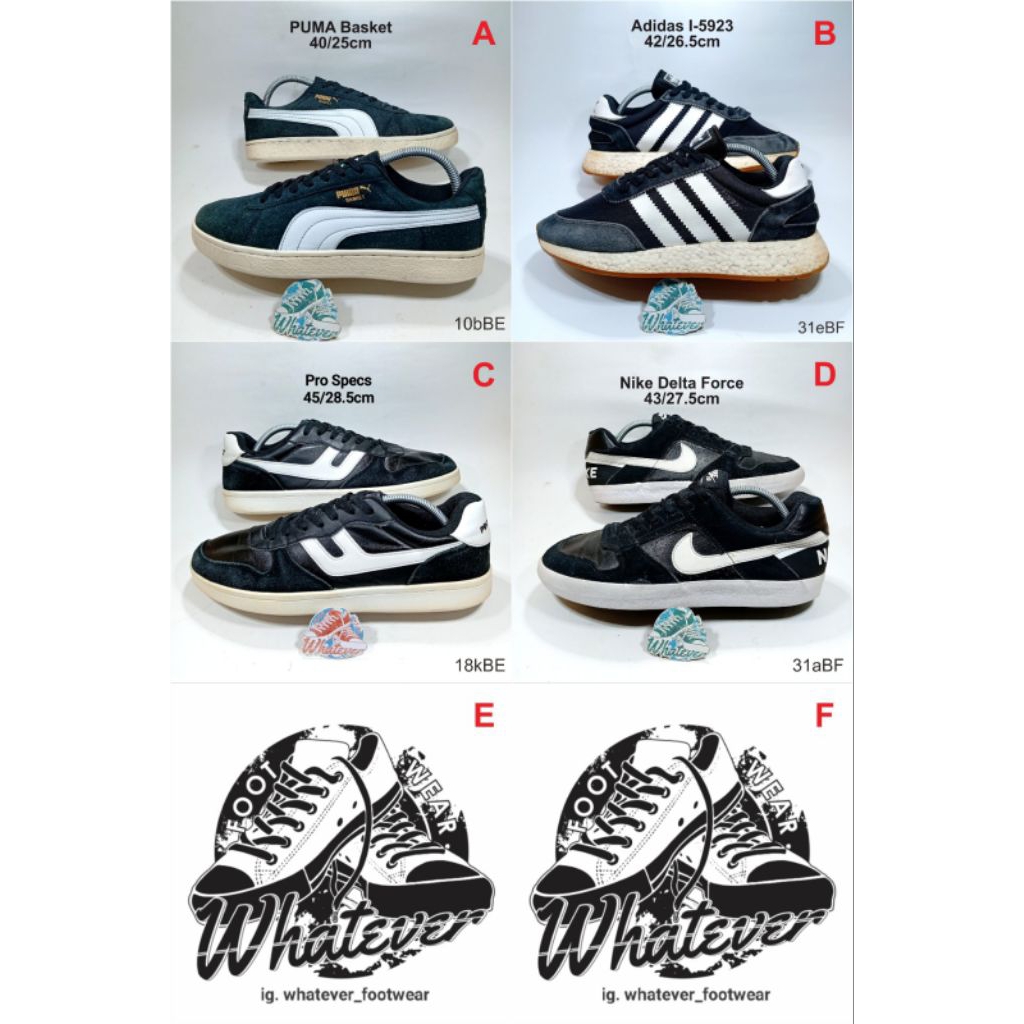 Sepatu Second Casual BW