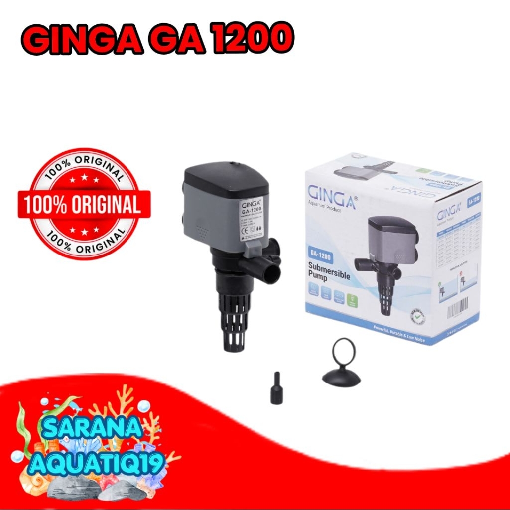 POMPA CELUP AQUARIUM GINGA GA 1200 POWER HEAD AQUARIUM