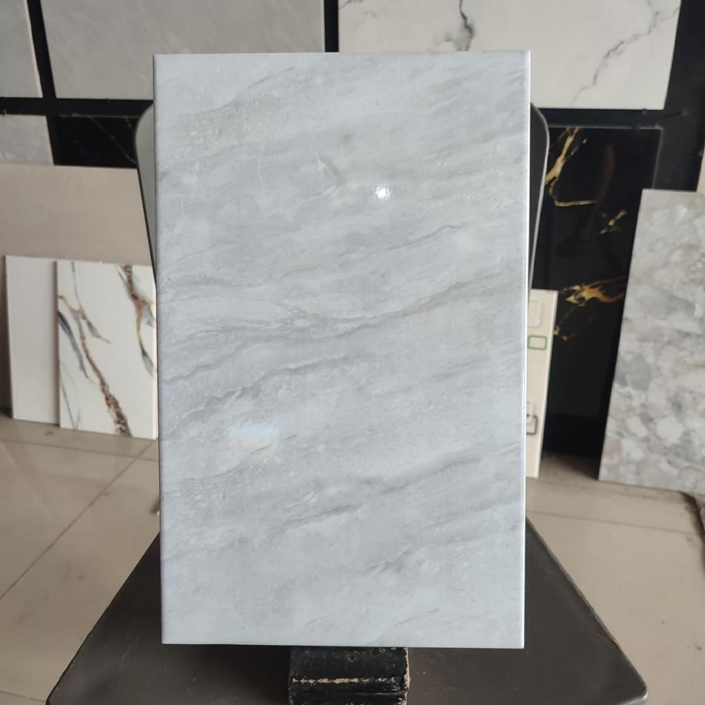 Keramik 25x40 Mulia Vania Grey | glossy