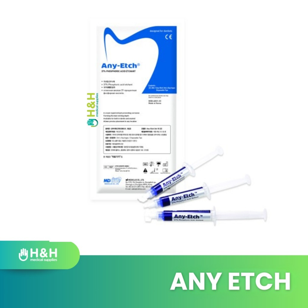 Any Etch / Etsa Gigi / Etsa 37%/ Dental Etching / Etching Gel / Etching