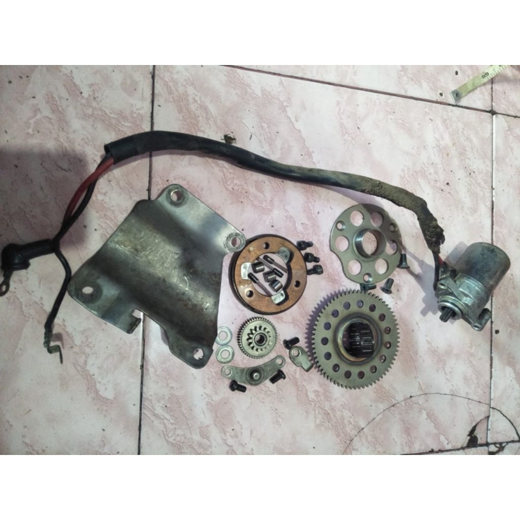 DOUBLE STATER DINAMO STATER GIGIAN STATER FIZR FORCE ONE POSWAN ALFA SIGMA ORI COPOTAN MOTOR