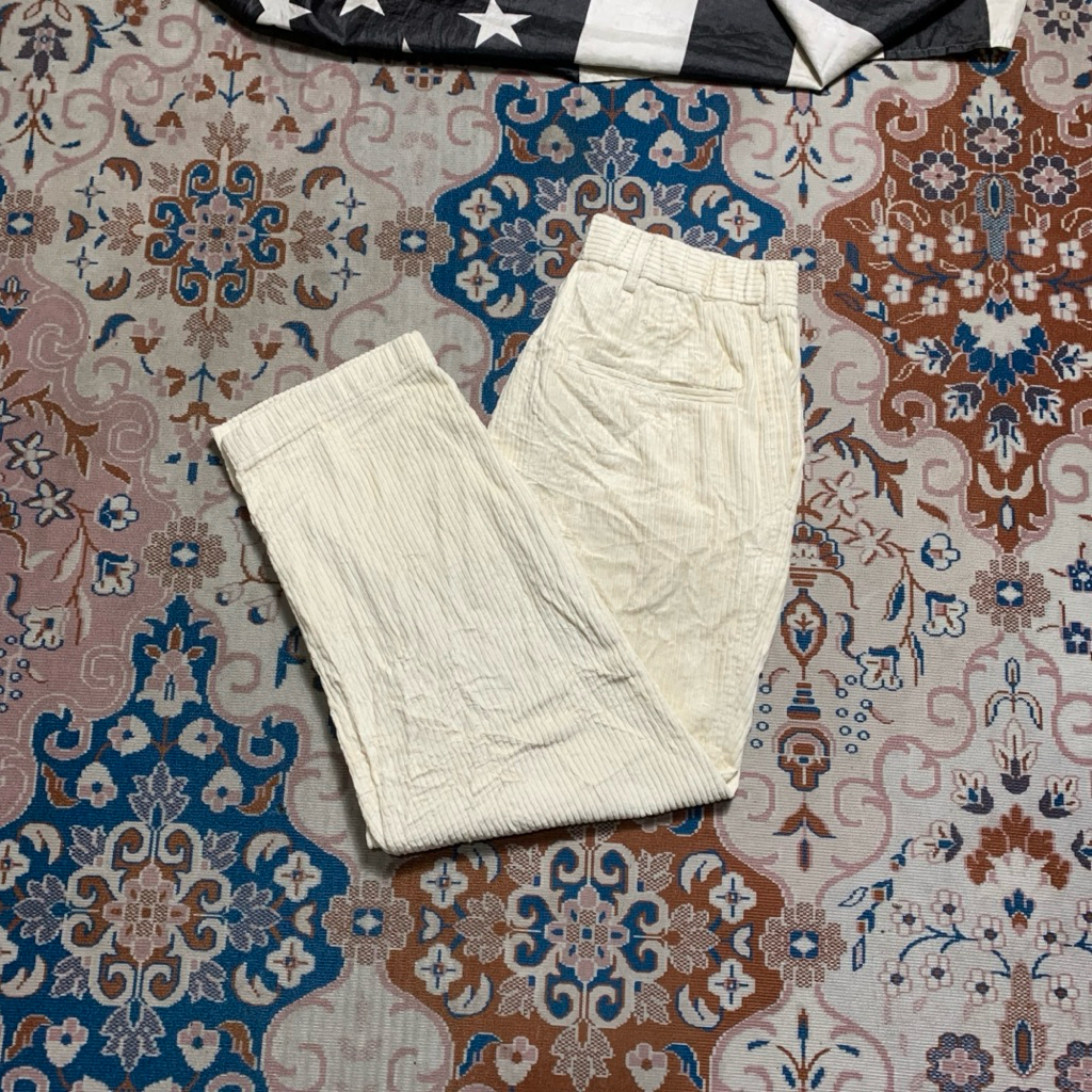 CORDUROY PANTS GU REGULAR FIT
