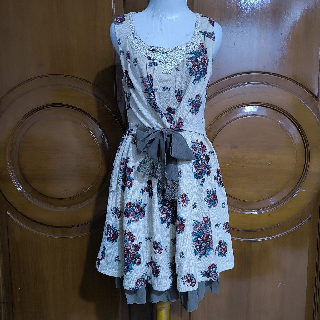 dress floral axes femme
