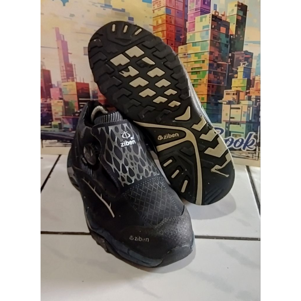 Sepatu Outdoor Safety Ziben Boa Sistem
