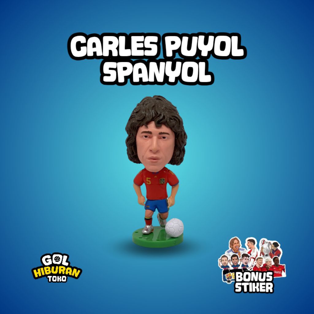 Carles Puyol Spanyol Action Figure