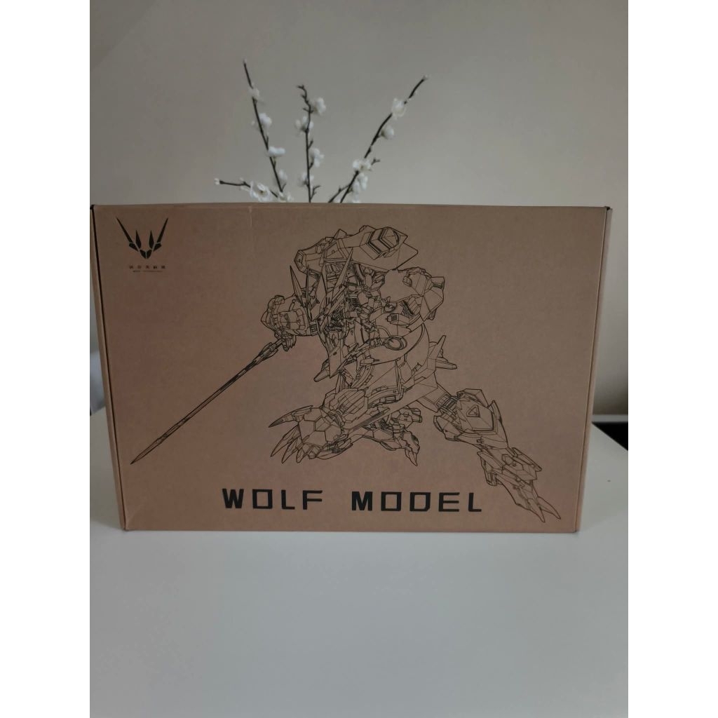 Wolf Model 1/100 Wolf King Model Kit Metal In Frame barbatos lupus Rex