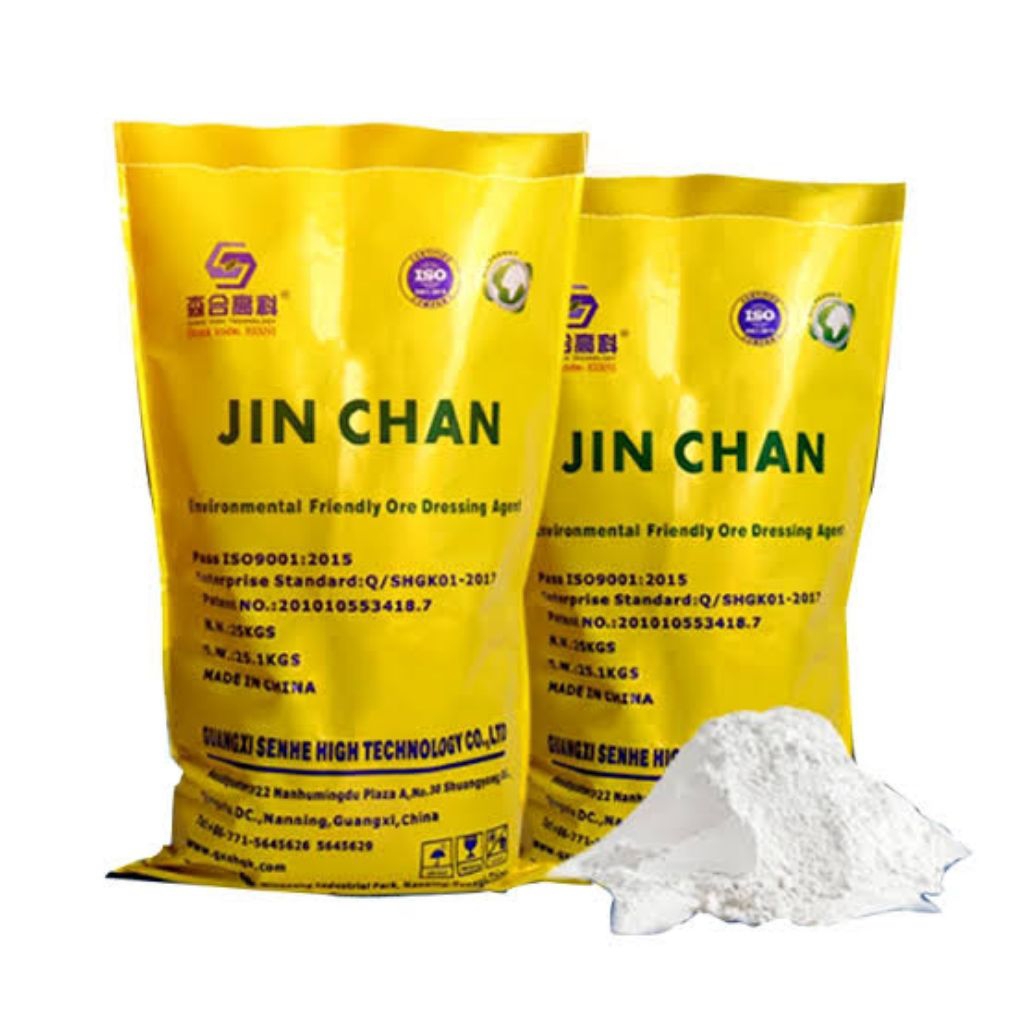 Jinchan Gold Dressing Agent Pemurnian Emas Ramah Lingkungan Ukuran 1kg