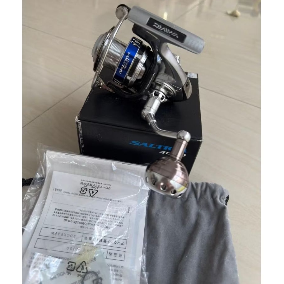 Daiwa Saltiga 4000 Second Smooth Reel Pemakaian Jepang Series 2010