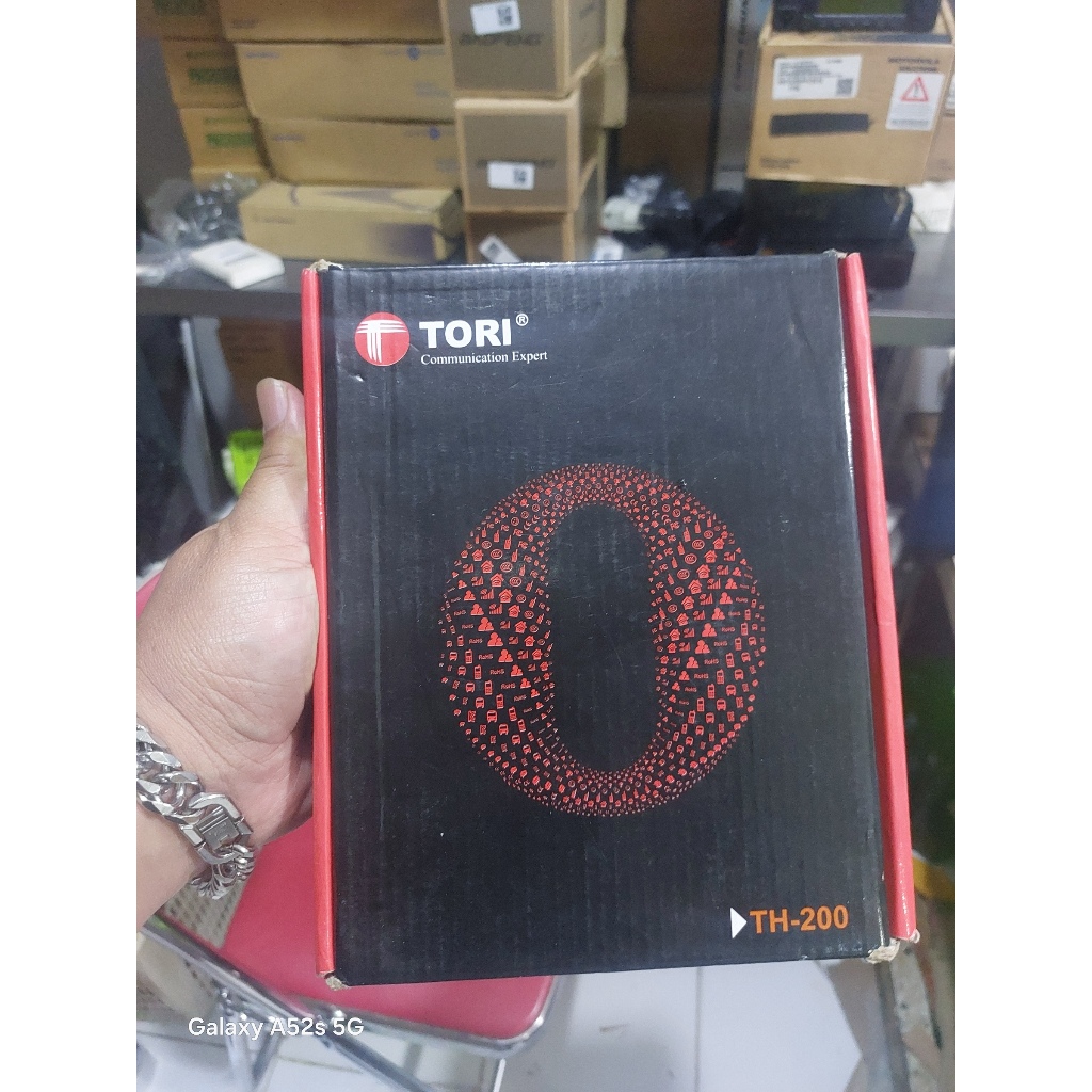 Ht Tori TH-200 Frekuensi Uhf 400Mhz Bisa konek Wln Toriphone Th 200 Mudah di Program 16 Channel