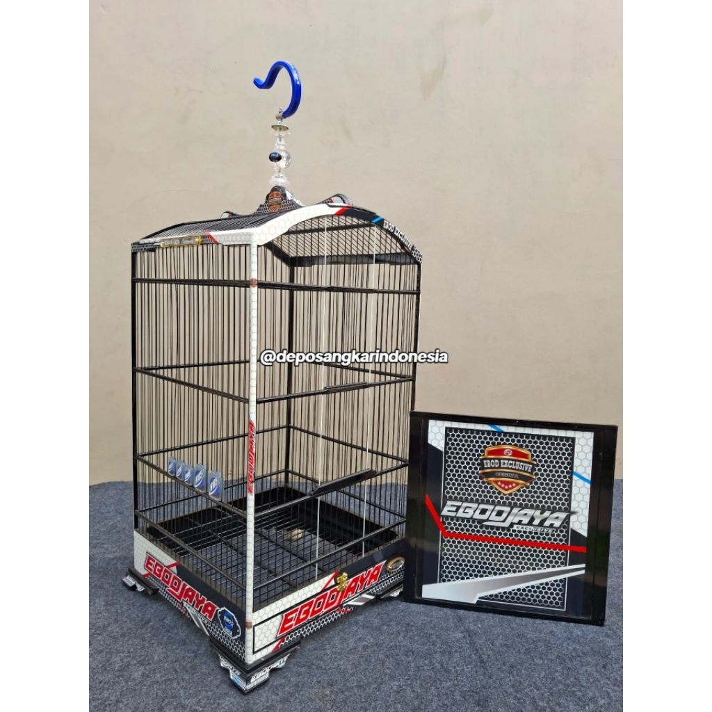 SANGKAR KOSAN DECAL EBODJAYA EXCLUSIVE NO 2 RUJI FIBER