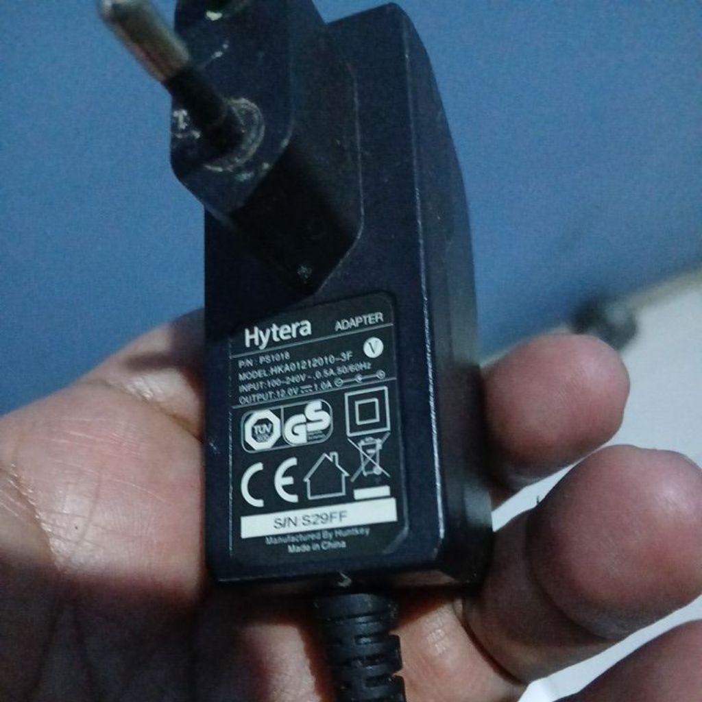 ADAPTOR HYTERA ASLI BUAT CHARGER HT HYTERA PD988 PD788 DLL