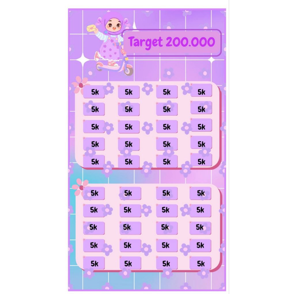 isi binder target 200k
