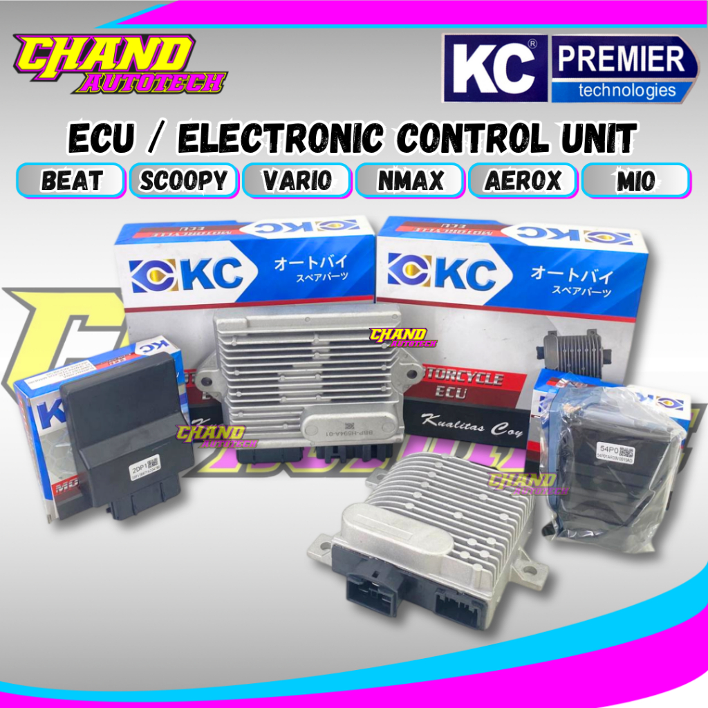 ECU ECM Aerox Nmax Vario 125 KZR  Beat Scoopy Fi Vario 110 Fi Mio J FIno ECU Original KC