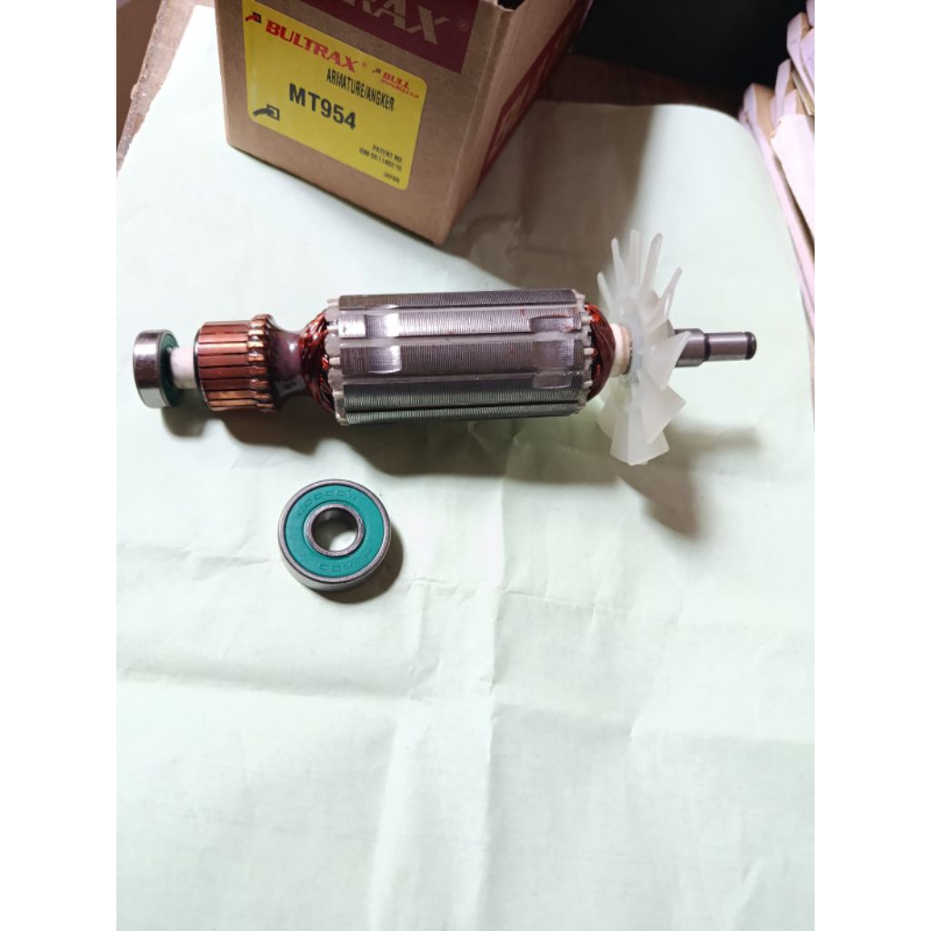 Armature Bull gerinda MT 954 untuk mesin mactec
