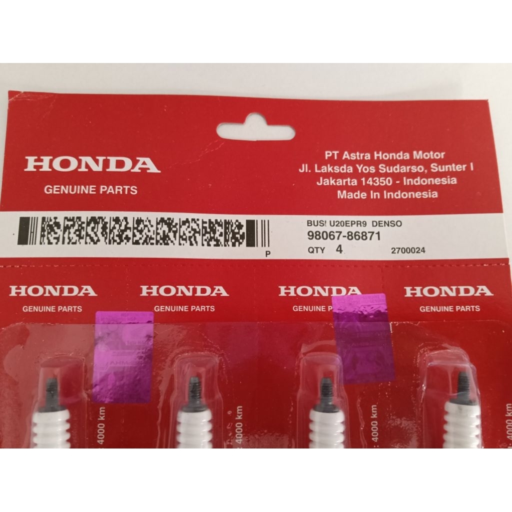 Busi U27EPR-9 Denso