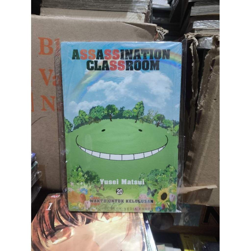 Komik assassination Classroom 20 segel / komik assassination Classroom vol 20 segel