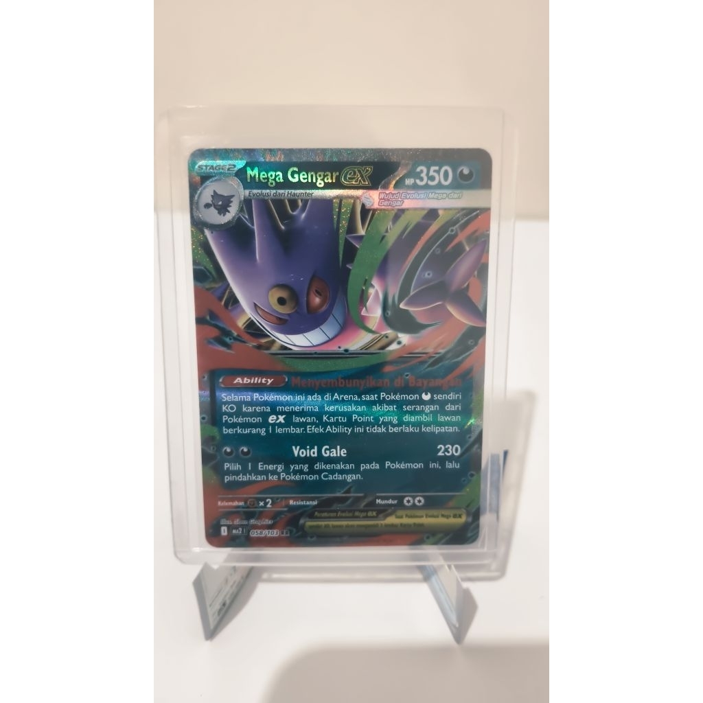 Kartu Pokemon Mega Gengar Ex Indo
