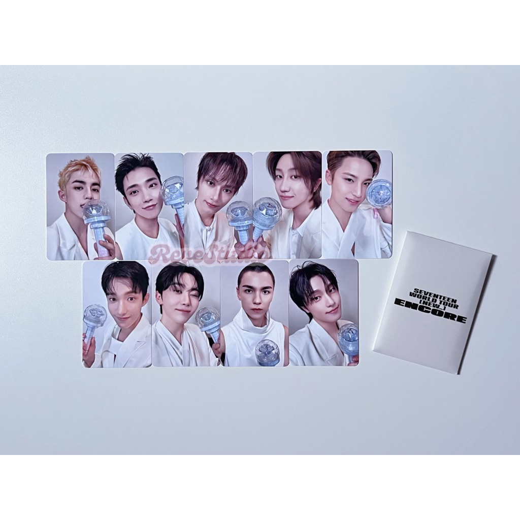 [CEK DESKRIPSI] SEVENTEEN CARATZONE NEW_ TOUR ENCORE FULLSET SVT CARZONE SCOUPS JOSHUA JUN THE8 MING
