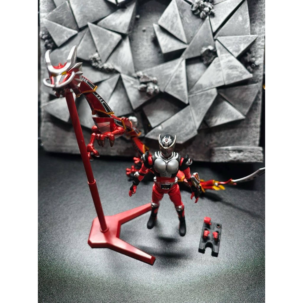Shodo kamen rider Ryuki plus Dragreder REPAINT
