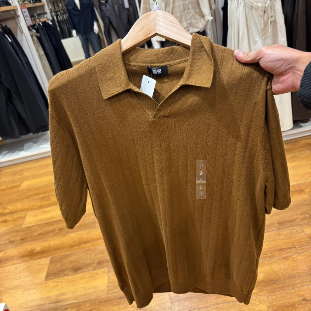Jastip. Polo Rajut Washable Uniqlo (MAN)